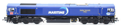 Class 66 DB Maritime Blue No.66142 Diesel Locomotive