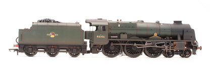 Pre-Owned R2630 BR Green 4-6-0 Patriot Class 7P 'The Rifle Brigade' 46146 Steam Locomotive - Custom Weathered