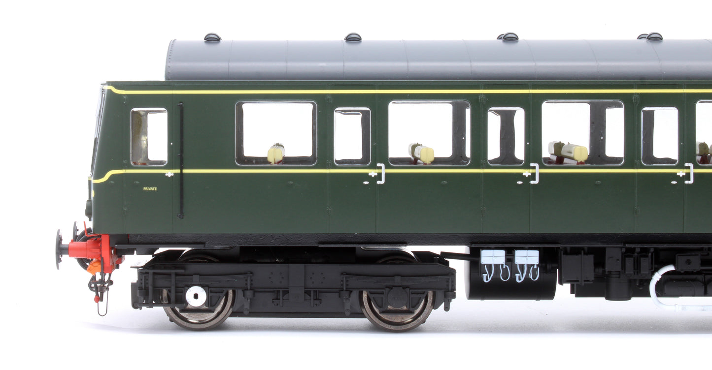 Class 122 BR Green (Speed Whiskers) Single Car DMU W55000