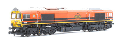 Pre-Owned RT-N66-GW-623 Class 66 66623 Freightliner Genesee & Wyoming Diesel Locomotive