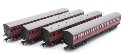 LBSCR 54ft 'Isle of Wight' 4-Coach Pack BR Crimson No. 488