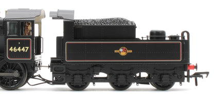 32-829B LMS Ivatt 2MT 46447 BR Lined Black (Late Crest) Steam Locomotive