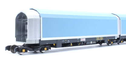 OO/4mm 5-car Arbel WIA car carrier with RfD squadron branding. Wagon 85 70 4971 055-4