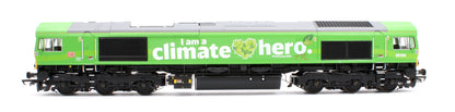 Pre-Owned Class 66 DB 'Climate Hero' Green 66004 Diesel Locomotive - DCC Sound