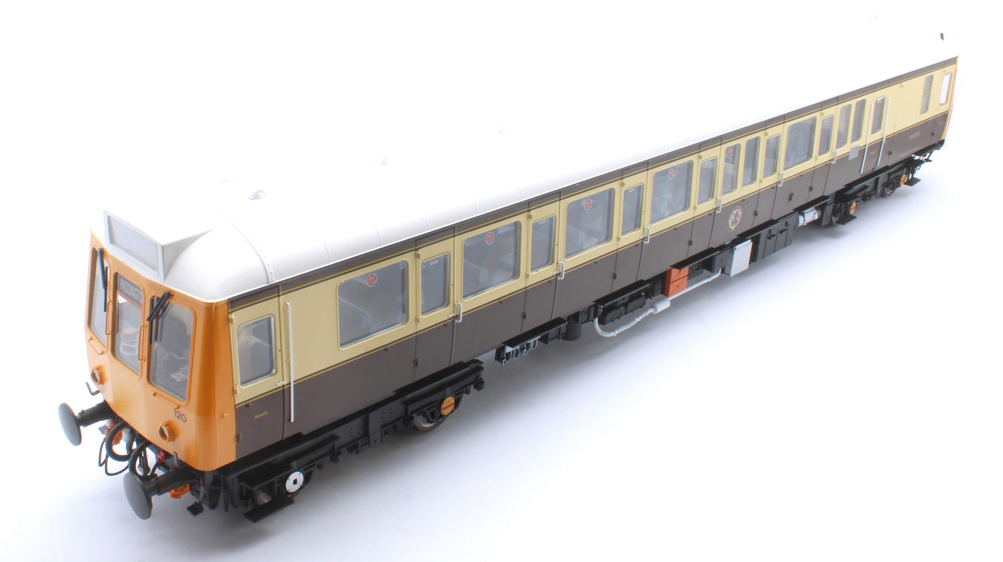 1215 Class 121 GWR150 Chocolate/Cream Single Car DMU W55020
