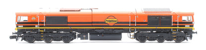 Pre-Owned RT-N66-GW-623 Class 66 66623 Freightliner Genesee & Wyoming Diesel Locomotive