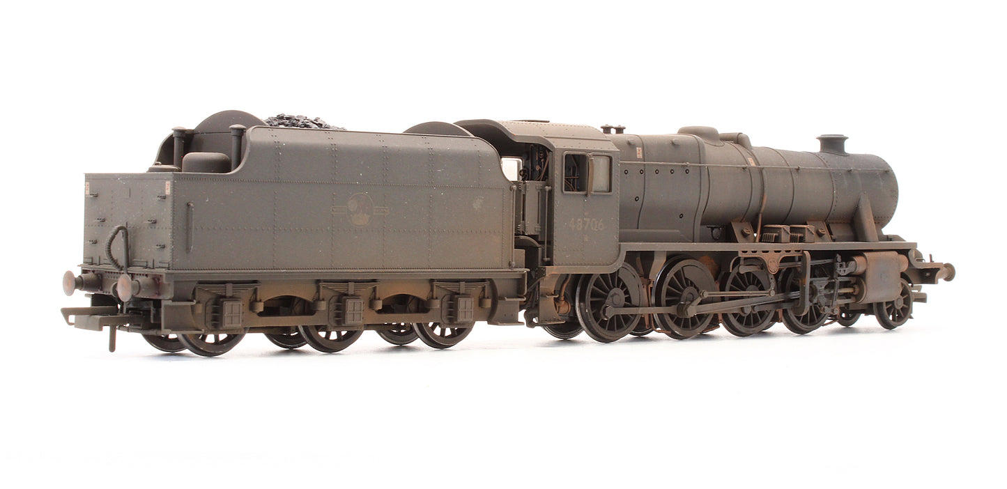 Pre-Owned R3026 BR 2-8-0 Class 8F '48706' Steam Locomotive - Custom Weathered