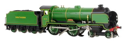 Pre-Owned E10 SR Lined Malachite Green Schools Class 4-4-0 'Brighton' 915 Steam Locomotive