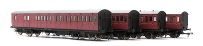 LBSCR 54ft 'Isle of Wight' 4-Coach Pack BR Crimson No. 488
