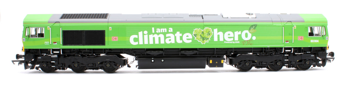 Pre-Owned Class 66 DB 'Climate Hero' Green 66004 Diesel Locomotive - DCC Sound