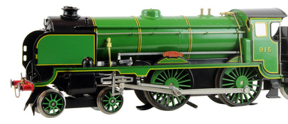 Pre-Owned E10 SR Lined Malachite Green Schools Class 4-4-0 'Brighton' 915 Steam Locomotive