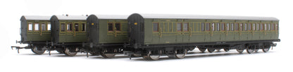 LBSCR 54ft 'Isle of Wight' 4-Coach Pack SR Maunsell Green No. 486