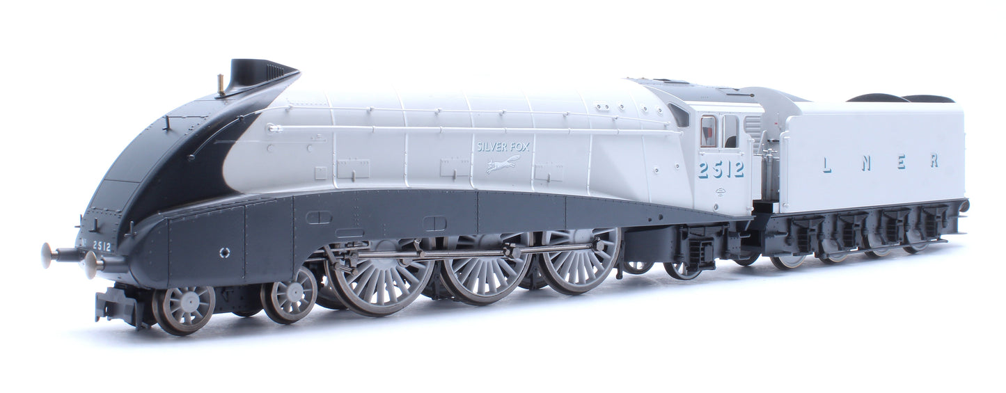 Pre-Owned Hornby Dublo Class A4 4-6-2 LNER No.2512 'Silver Fox' (90th Anniversary Collection) Steam Locomotive