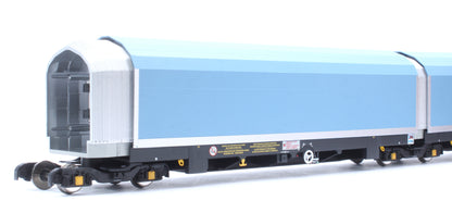 OO/4mm 5-car Arbel WIA car carrier with RfD squadron branding. Wagon 85 70 4971 055-4