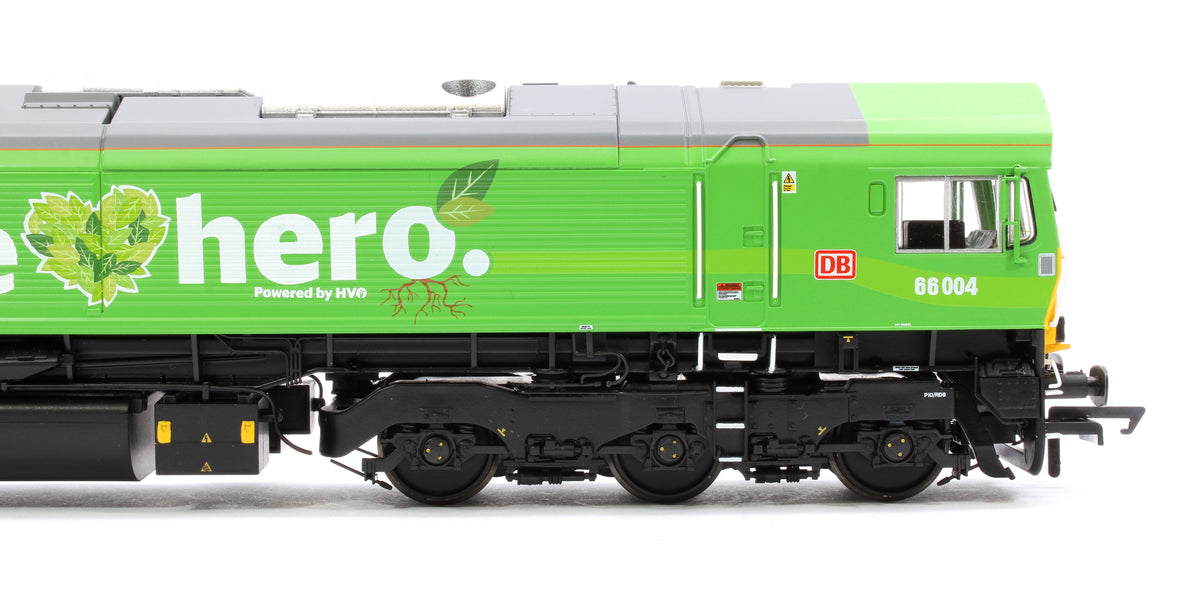Pre-Owned Class 66 DB 'Climate Hero' Green 66004 Diesel Locomotive - DCC Sound