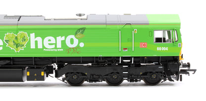 Pre-Owned Class 66 DB 'Climate Hero' Green 66004 Diesel Locomotive - DCC Sound