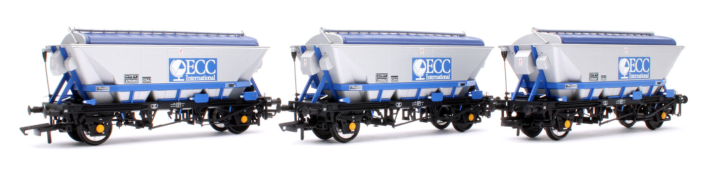 Pre-Owned ACC2522 Set of 3 CDA China Clay - ECC Blue - Pack B