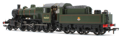 32-831 LMS Ivatt 2MT 46521 BR Lined Green (Early Emblem) Steam Locomotive
