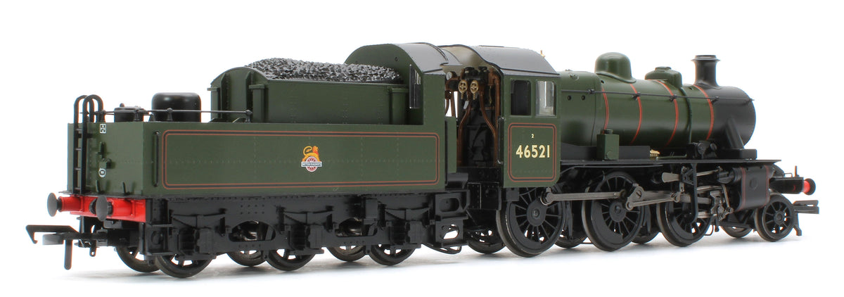 32-831 LMS Ivatt 2MT 46521 BR Lined Green (Early Emblem) Steam Locomotive