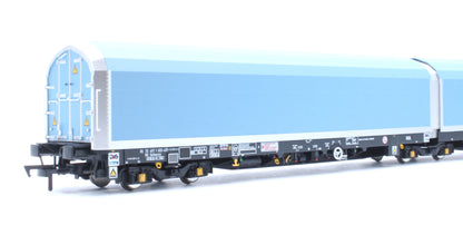 OO/4mm 5-car Arbel WIA car carrier with RfD squadron branding. Wagon 85 70 4971 055-4