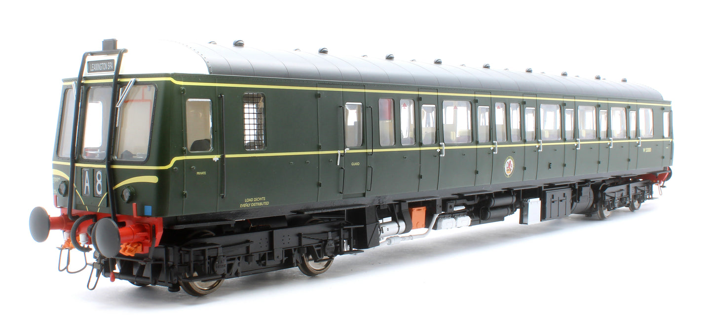 Class 122 BR Green (Speed Whiskers) Single Car DMU W55000
