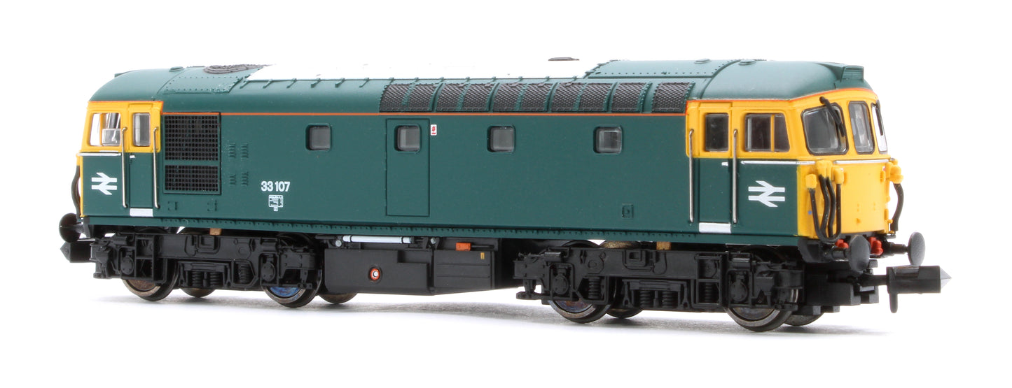 2D-001-025 Class 33/1 33107 BR Blue Diesel Locomotive