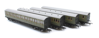 LBSCR 54ft 'Isle of Wight' 4-Coach Pack SR Maunsell Green No. 486