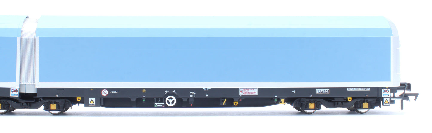 OO/4mm 5-car Arbel WIA car carrier with RfD squadron branding. Wagon 85 70 4971 055-4