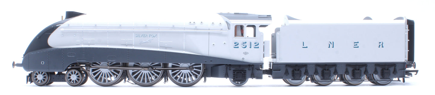 Pre-Owned Hornby Dublo Class A4 4-6-2 LNER No.2512 'Silver Fox' (90th Anniversary Collection) Steam Locomotive