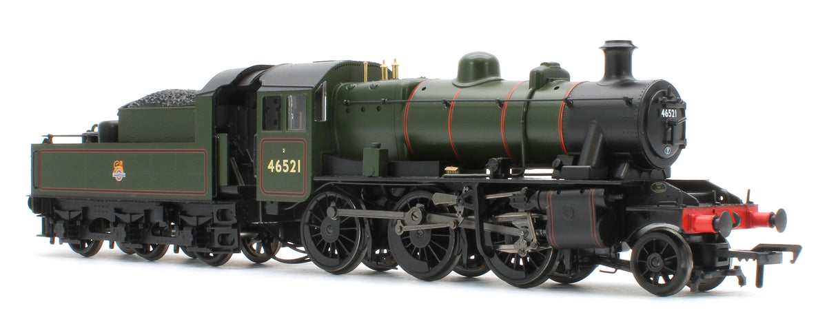 32-831 LMS Ivatt 2MT 46521 BR Lined Green (Early Emblem) Steam Locomotive