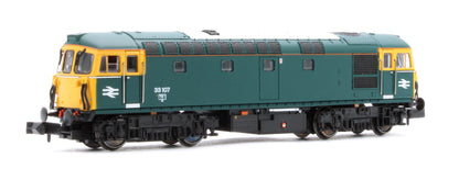 2D-001-025D Class 33/1 33107 BR Blue Diesel Locomotive - DCC Fitted