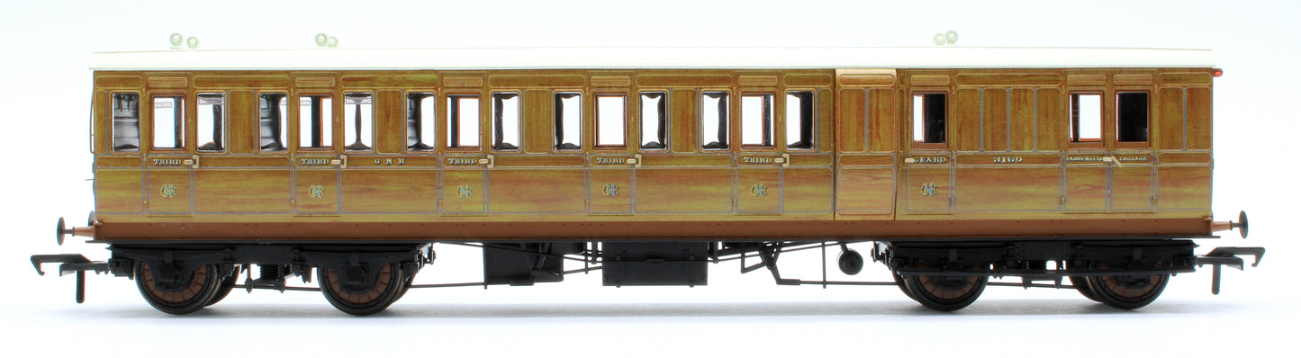 978022 48' GNR ‘Evolution’ Bogie Coach Non-Corridor Brake Third No.3160
