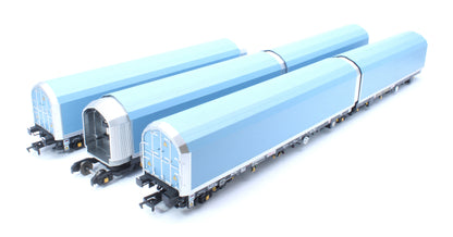 OO/4mm 5-car Arbel WIA car carrier with RfD squadron branding. Wagon 85 70 4971 055-4