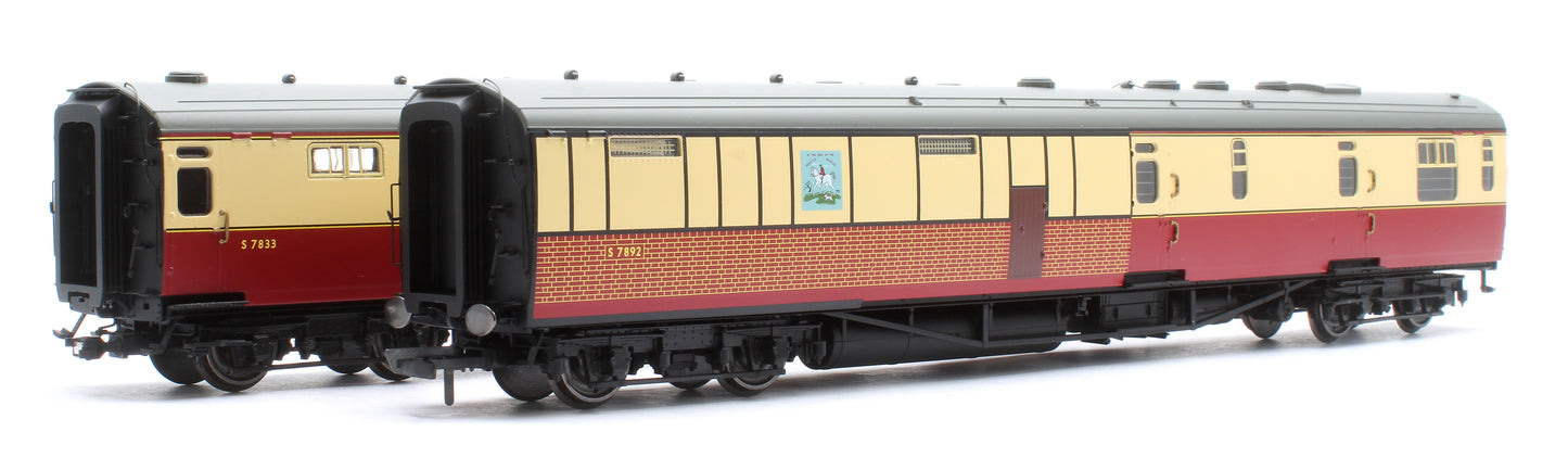 BR 'Tavern' Kitchen and Buttery Car & Composite Restaurant - White Horse 7833 Twin pack