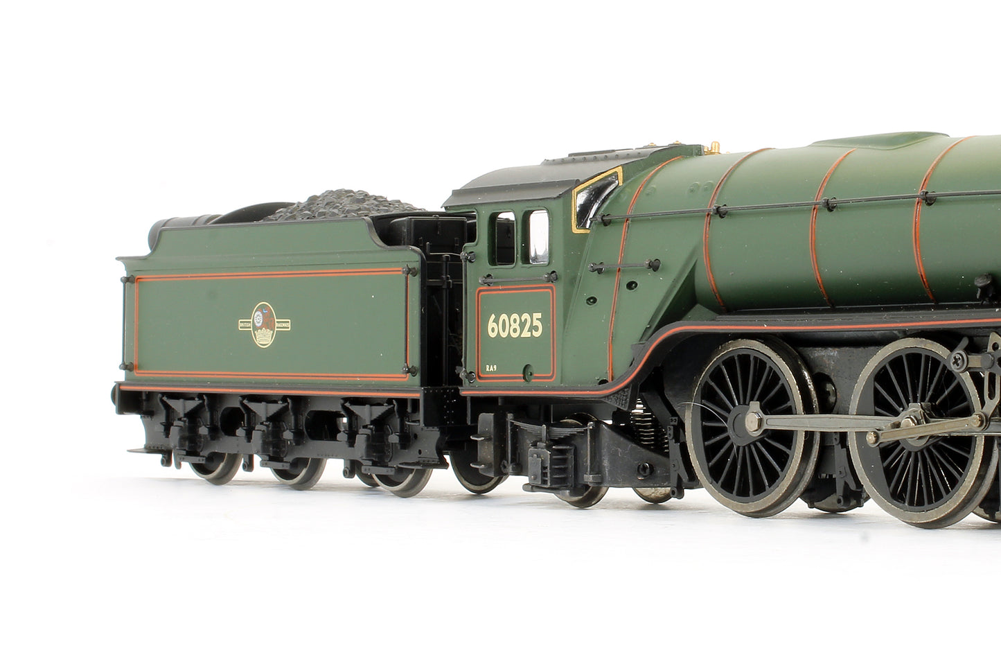 Pre-Owned 31-561 V2 '60825' BR Lined Green Late Crest Outside Steam Pipes Steam Locomotive