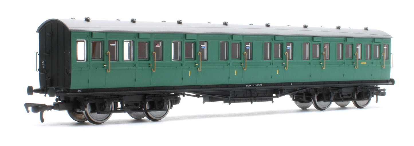 LBSCR 54ft 'Isle of Wight' 4-Coach Pack BR (SR) Green No. 486