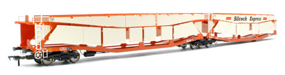 RT-OO-CAR4-414A Quad set Cartic-4 car carrier - Silcock Express livery with side screens (set A)