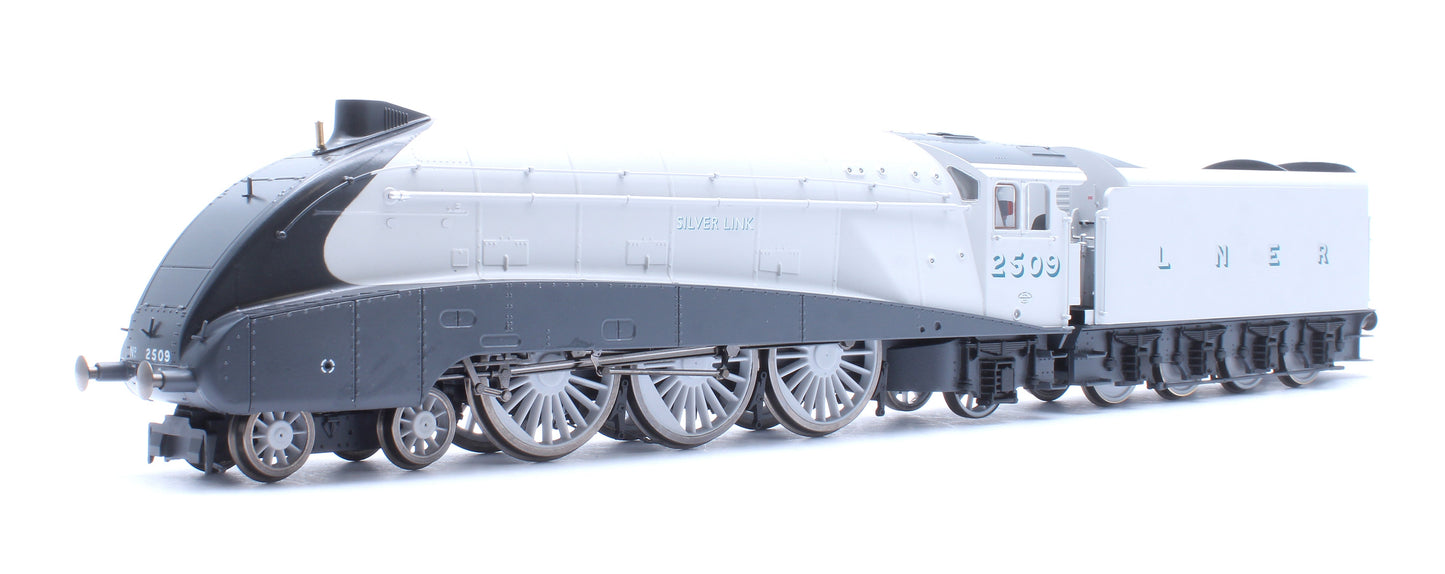 Pre-Owned R30456 Hornby Dublo Class A4 4-6-2 LNER No.2509 'Silver Link' (90th Anniversary Collection) Steam Locomotive