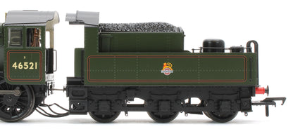 32-831 LMS Ivatt 2MT 46521 BR Lined Green (Early Emblem) Steam Locomotive