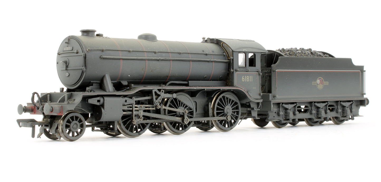 Pre-Owned 32-275K Class K3 61811 BR Line Black Late Crest Steam Locomotive (Weathered) Exclusive Edition