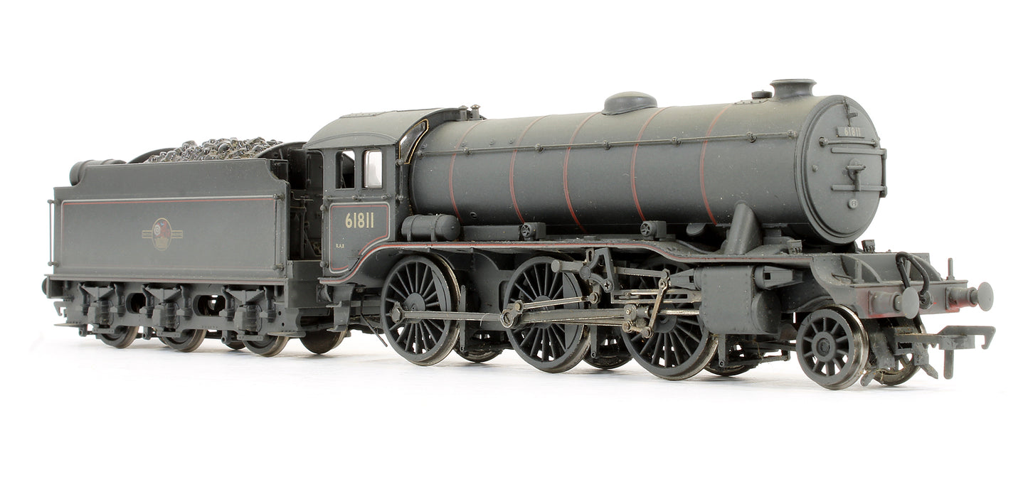 Pre-Owned 32-275K Class K3 61811 BR Line Black Late Crest Steam Locomotive (Weathered) Exclusive Edition