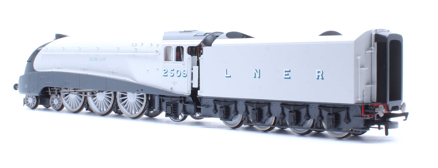 Hornby Dublo Class A4 4-6-2 LNER No.2509 'Silver Link' (90th Anniversary Collection) Steam Locomotive