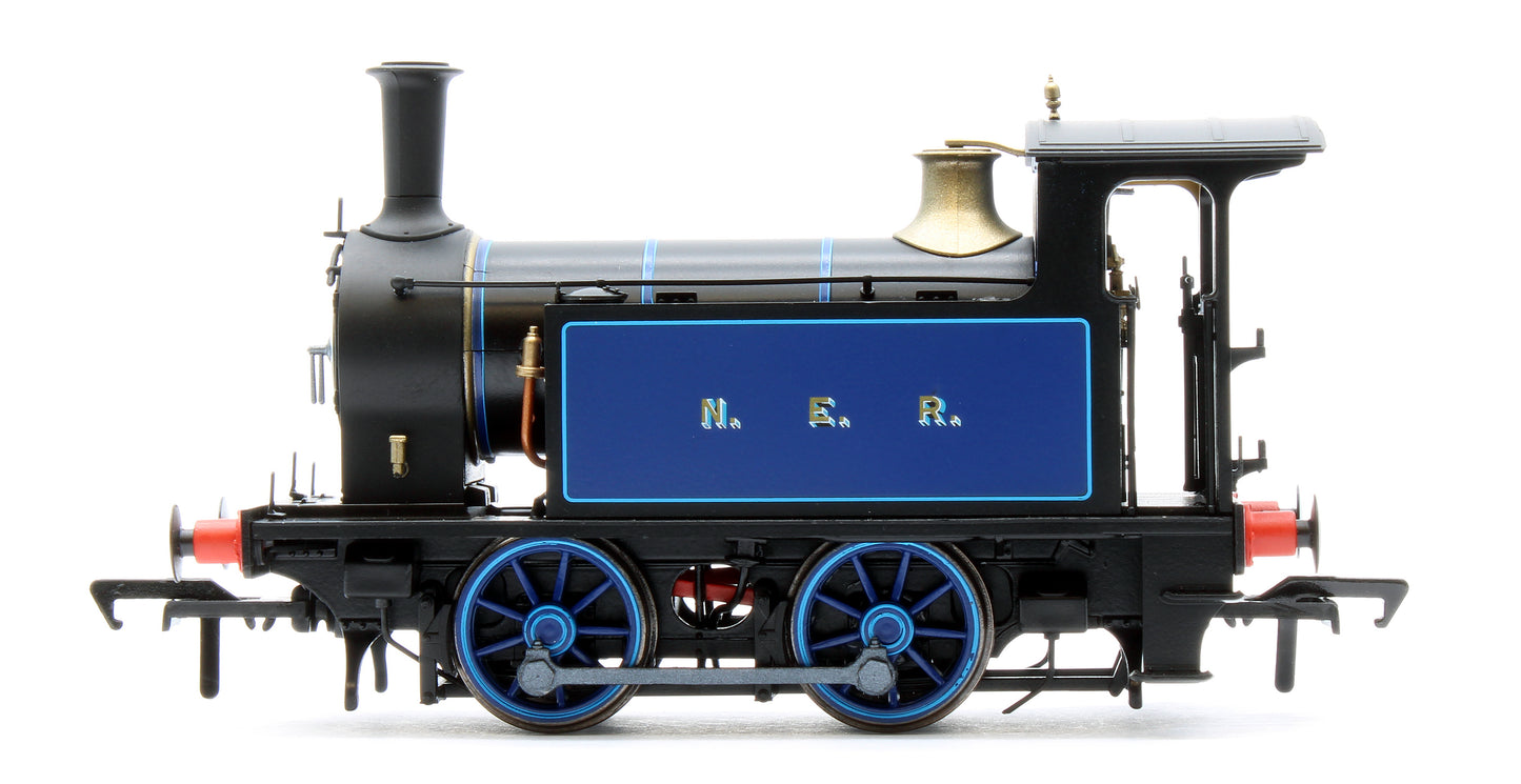 NER H Class No.898 NER Blue 0-4-0T Steam Locomotive (DCC Sound)