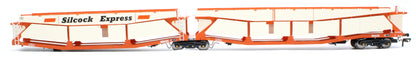 RT-OO-CAR4-414A Quad set Cartic-4 car carrier - Silcock Express livery with side screens (set A)