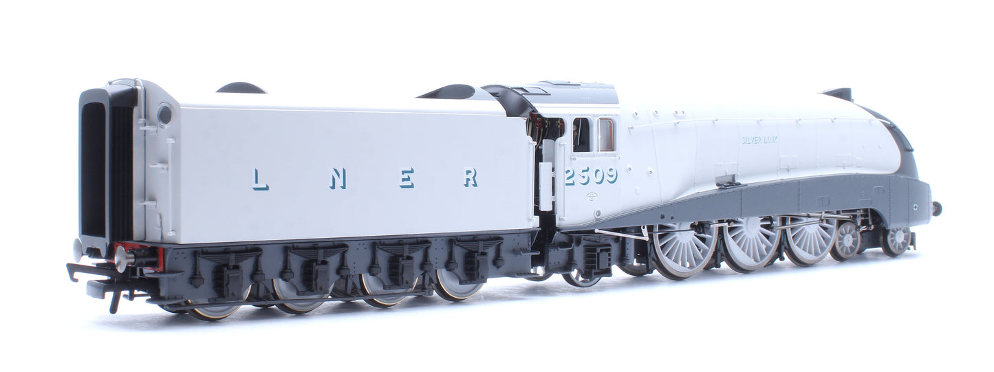 Pre-Owned R30456 Hornby Dublo Class A4 4-6-2 LNER No.2509 'Silver Link' (90th Anniversary Collection) Steam Locomotive