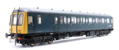 Class 122 BR Blue (Full Yellow Ends) Single Car DMU SC55011