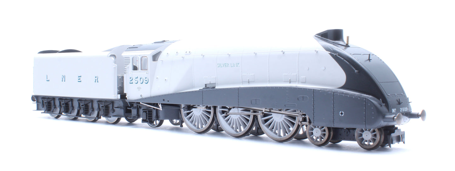 Pre-Owned R30456 Hornby Dublo Class A4 4-6-2 LNER No.2509 'Silver Link' (90th Anniversary Collection) Steam Locomotive