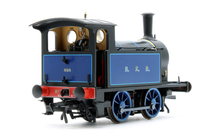 NER H Class No.898 NER Blue 0-4-0T Steam Locomotive (DCC Sound)