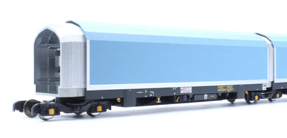 OO/4mm 5-car Arbel WIA car carrier with RfD squadron and ACE branding. Wagon 85 70 4971 000-0