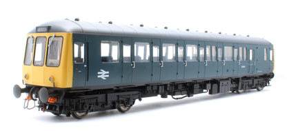 Class 122 BR Blue (Full Yellow Ends) Single Car DMU SC55011